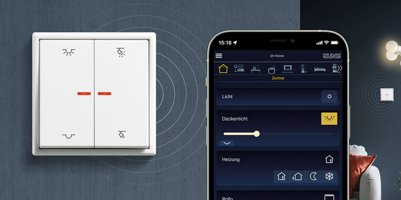 KNX RF Taster bei Elektro Kayser in Bischofsheim